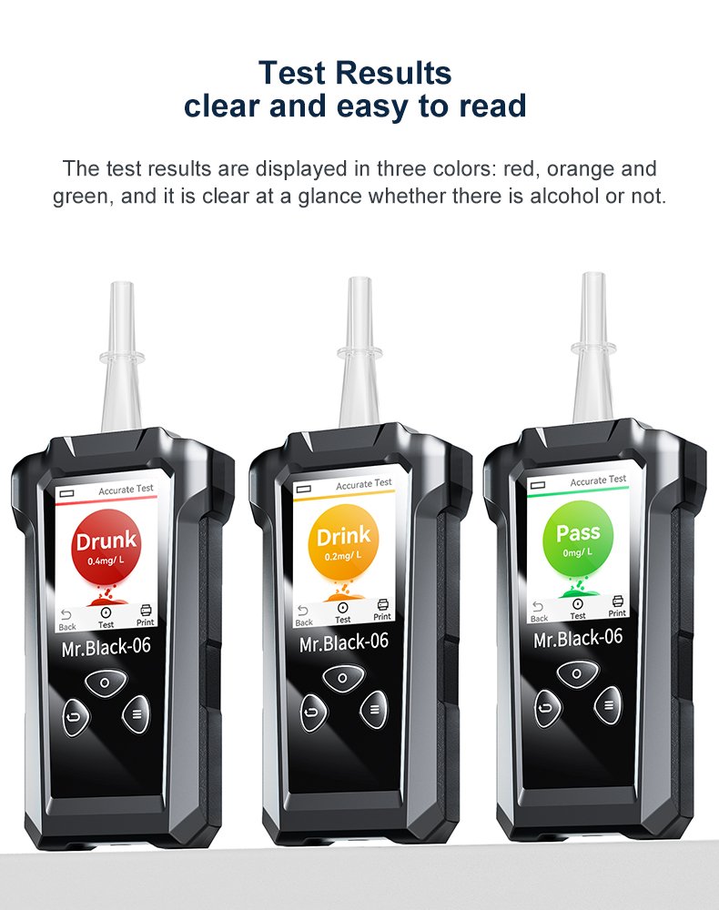 Alcohol tester Mr BLACK 6