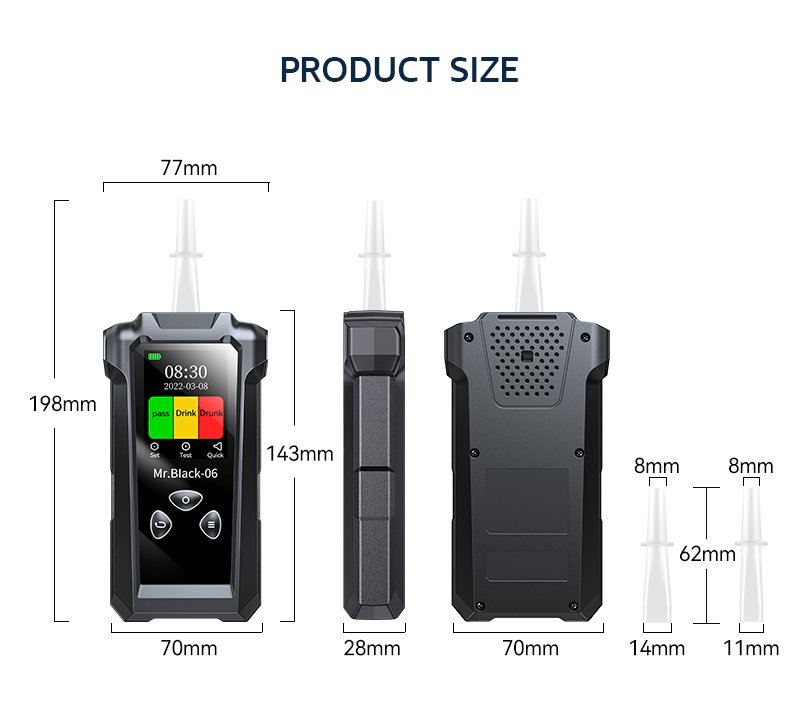 Alcohol tester Mr BLACK 6